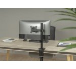 Equip Soporte de escritorio articulado para monitor de 17«-32», negro