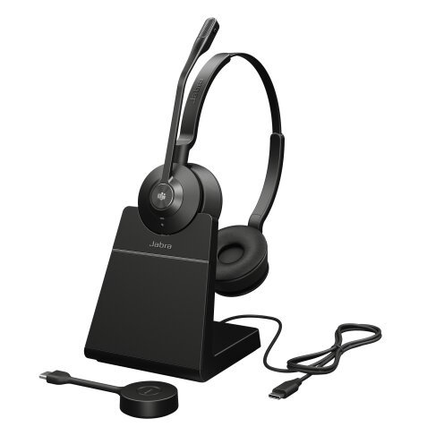 Jabra 9559-475-111 écouteur/casque Sans fil Arceau Bureau/Centre d'appels Noir, Titane