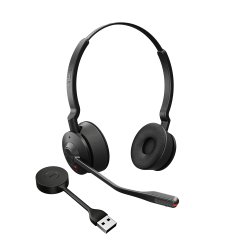 Jabra Engage 55 Casque Sans fil Arceau Bureau/Centre d'appels Noir, Titane