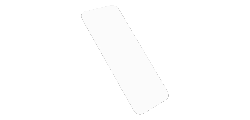 OtterBox Premium-Glas-Serie für Apple iPhone 16, Transparent