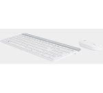 Pack Teclado + Ratón RF inalámbrico Español Blanco Logitech MK470