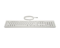 HP 225 Wired Mouse and KB G2 CWH Belgium - English localization AZERTY - Maus - AZERTY clavier Souris incluse Bureau USB Blanc