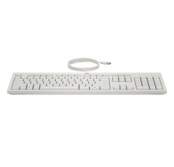 HP INC. clavier Souris incluse Bureau USB Blanc
