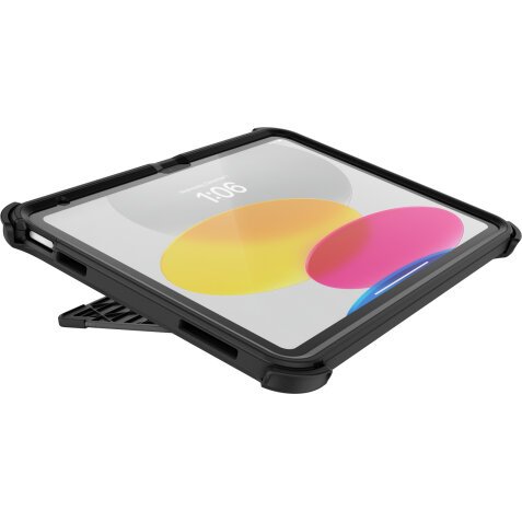 OtterBox Defender Case voor iPad 10th gen, schokbestendig, ultra robuuste met ingebouwde schermbeschermer, 2x getest volgens militaire standaard, Zwart