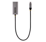 StarTech.com Adaptateur USB-C vers Ethernet, Adaptateur Réseau USB 3.0 vers Gigabit Ethernet - 10/100/1000 Mbps, Adaptateur Ethernet USB-C vers RJ45 (GbE), Câble de Connexion de 30,4cm, Installation Sans Pilote