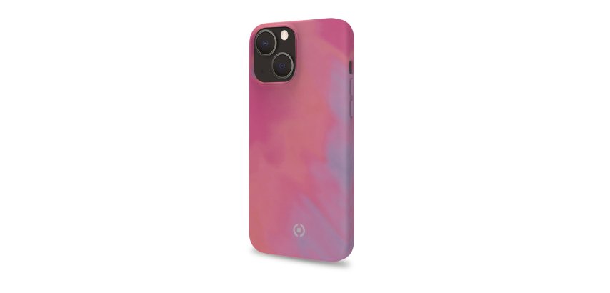 Celly WATERCOLOR iPhone 13 custodia per cellulare 15,5 cm (6.1") Cover Rosa