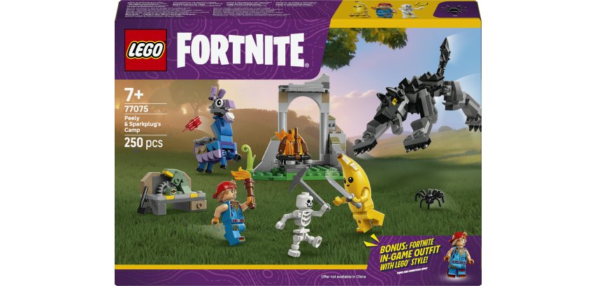 LEGO Fortnite Peely & Sparkplug's Camp