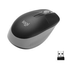 Logitech M190 - Maus - Mid Gray