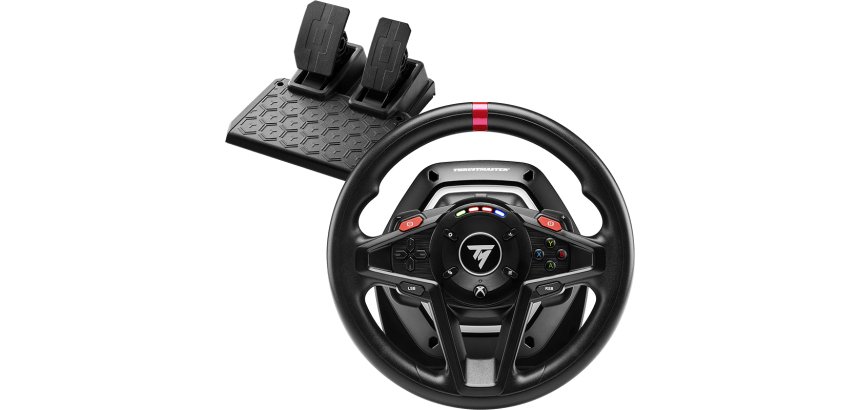 Thrustmaster T128 Black USB Steering wheel + Pedals Analogue PC, Xbox, Xbox One