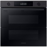 SAMSUNG Four encastrable pyrolyse NV7B45502AB Dual Cook Flex ,76L, Vapeur naturelle