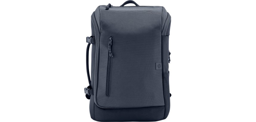 HP Travel 25 Liter 15.6 Iron Grey Laptop Backpack + 125 Wired Mouse backpack Travel Backpack Blue, Grey Polyester