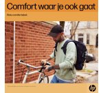 HP Travel 15,6 blauwe laptopbackpack, 25 liter