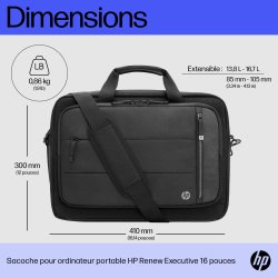 HP Sacoche pour ordinateur portable Renew Executive 16 pouces