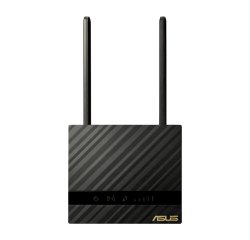 ASUS 4G-N16 router wireless Gigabit Ethernet Banda singola (2.4 GHz) Nero