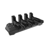 Zebra CRD-ET4X-4S10I1-01 cargador de dispositivo móvil Tableta Negro Corriente alterna Interior