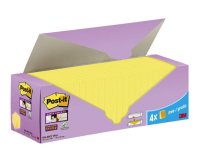 Bloc-note super sticky notes, 76 x 76 mm, 20+4