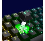 Trust GXT 867 Acira clavier Gaming USB Français Noir, Gris