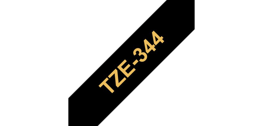 Brother TZe-344 - laminiertes Band - 1 Kassette(n) - Rolle (1,8 cm x 8 m)