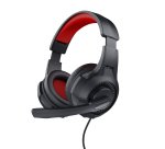 Trust 24785 auricular y casco Auriculares Alámbrico Diadema Juego Negro, Rojo
