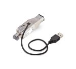 StarTech.com Dongle convertitore multimediale da fibra Gigabit a RJ45 Ethernet, monomodale ottico 10 km/multimodale 800 m, alimentato via USB, compatto, micro mini, TAA