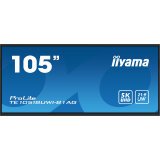 iiyama TE10518UWI-B1AG affichage de messages Carte A numérique 2,67 m (105") LED Wifi 450 cd/m² 5K Ultra HD Noir Écran tactile Intégré dans le processeur Android 24/7