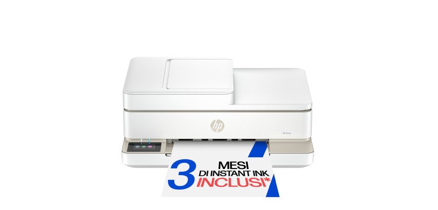 HP ENVY 6520e Wireless All-in-One Colore Stampante, Instant Ink; Stampa di foto
