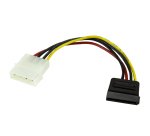 StarTech.com Câble Adaptateur d'Alimentation Molex vers SATA - LP4 Mâle vers SATA Power Femelle - 15 cm