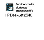 HP Cartucho de tinta original 301 negro