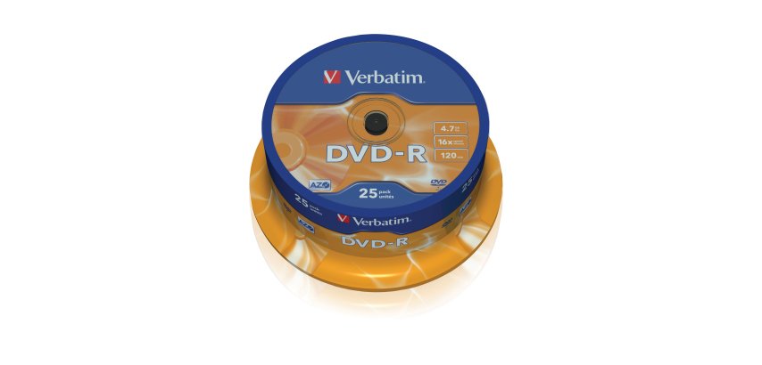 Verbatim - DVD-R x 25 - 4.7 GB - Speichermedium