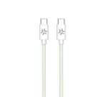 Celly USBCUSBCCOTTGN cavo USB 1,5 m USB C 60 W Verde, Bianco