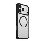 OtterBox React MagSafe Series para Apple iPhone 17 Pro Max, negro Crystal, transparente/negro