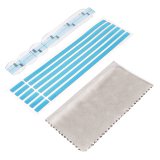 StarTech.com Fixation Écran de Confidentialité pour Ordinateur - Bande Adhésive pour Filtre de Confidentialité - Kit de Montage pour Filtre de Confidentialité PC - Bande Autocollante pour Filtres Anti-Reflets