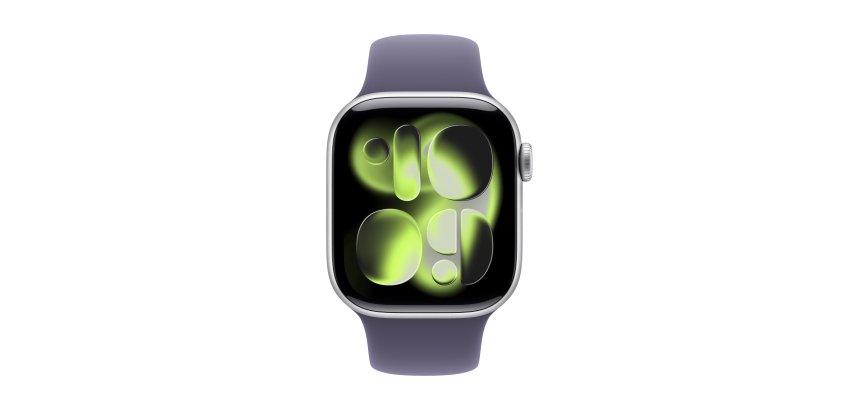 Apple MFGH4ZM/A smart wearable accessory Violet Fluoroelastomer Band
