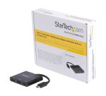 StarTech.com USB-C multiport adapter met HDMI USB 3.0 poort 60W PD zwart