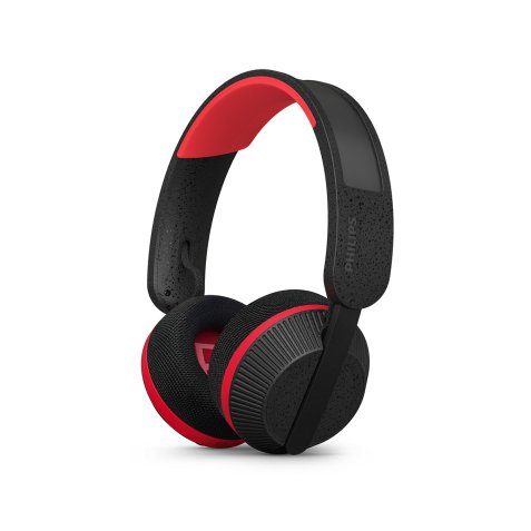 Philips 6000 series TAA6219BK/00 headphones/headset Wireless Head-band Music Bluetooth Black, Red