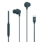 Celly UP1600TYPECBL headphones/headset Wired In-ear Calls/Music USB Type-C Blue
