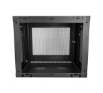 StarTech.com Armoire Réseau Murale 9U à 2 Montants avec Étagère 1U, Baie Serveur Murale 19" pour Données/Réseau/AV/Électronique/Équipement IT, Petite Armoire Rack Ventilée
