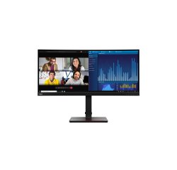 Lenovo ThinkVision P34w-20 LED display 86,7 cm (34.1") 3440 x 1440 Pixeles Wide Quad HD Negro