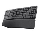 Trust Keyra Clavier sans fil multi-appareils ergonomique