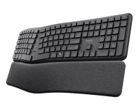 Trust Keyra Clavier sans fil multi-appareils ergonomique