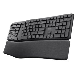 Trust Keyra Tastiera wireless multi-dispositivo ergonomica
