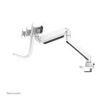 Neomounts NM-D775DX3WHITE Support d'écran à fixer 17-27" - ressort à gaz - Topfix - arrêt 180°