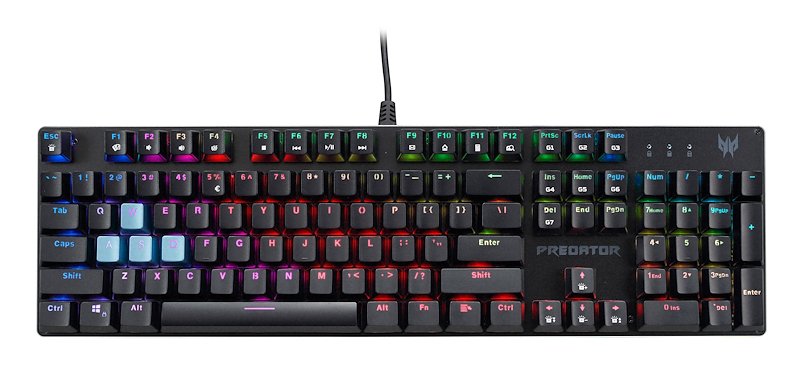 Acer Predator Aethon 303 keyboard Gaming USB QWERTY Italian Black