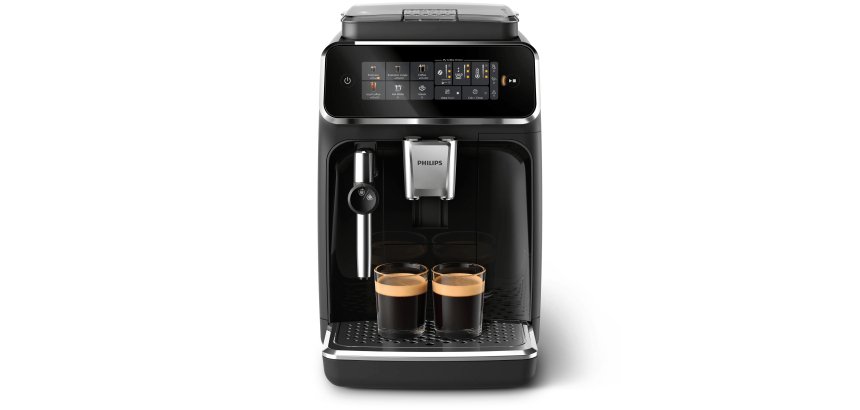 Philips Series 3300 EP3321/40 Macchina caffè automatica, 5 bevande, montalatte, 1.8L, macine in ceramica