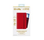 Celly Venere Passport Portafoglio Rosso Ecopelle