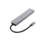 Conceptronic DONN33G replicatore di porte e docking station per laptop Cablato USB 3.2 Gen 1 (3.1 Gen 1) Type-C Argento