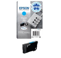 Epson 35 - cyan - original - ink cartridge