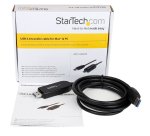 StarTech.com Câble de Transfert de Données USB 3.0 pour Mac et Windows, 1,8m