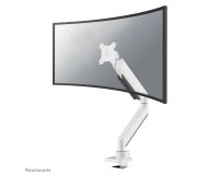 Neomounts NM-D775WHITEPLUS Brazo de monitor 10-49" - resorte de gas - Topfix - Tope-a-180°