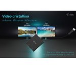 i-tec USB-A/USB-C Dual 4K/60 Hz DisplayPort Video Adapter